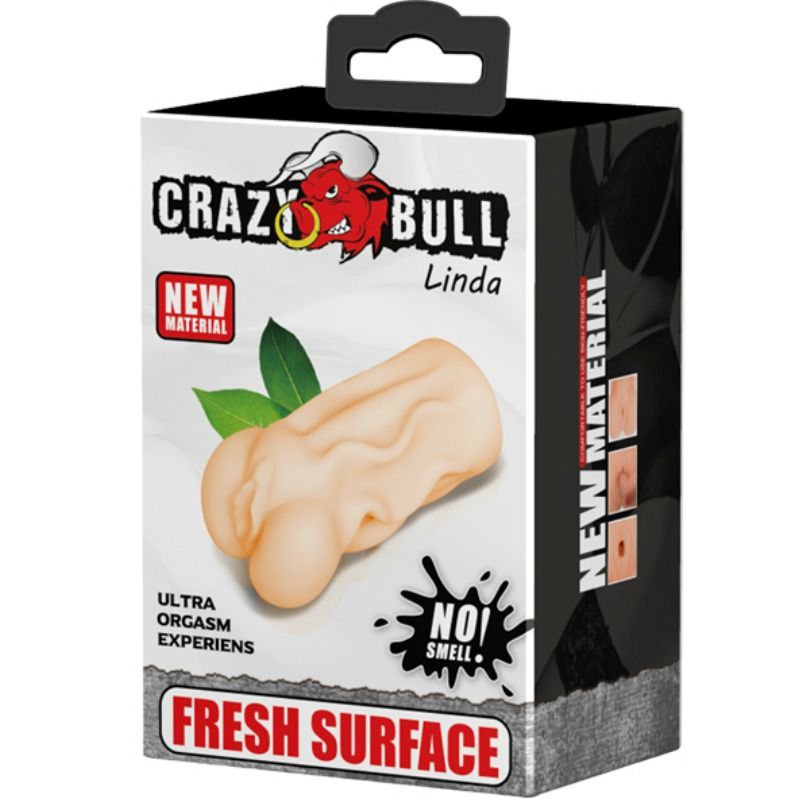 Masturbateur réaliste Linda 13,7 cm — CRAZY BULL