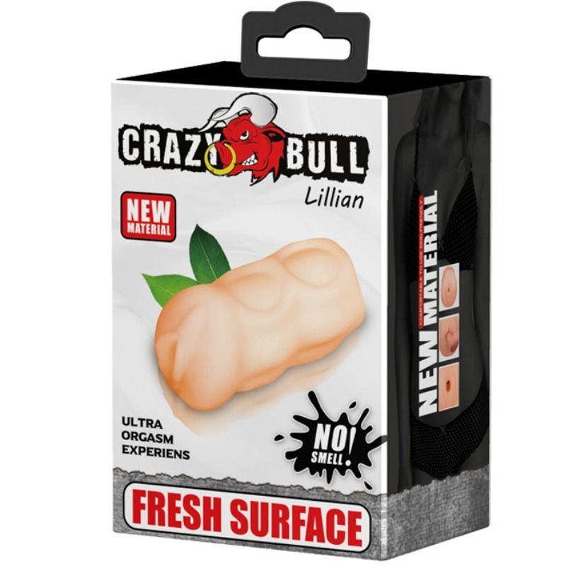 Masturbateur compact Lillian 13 cm — CRAZY BULL
