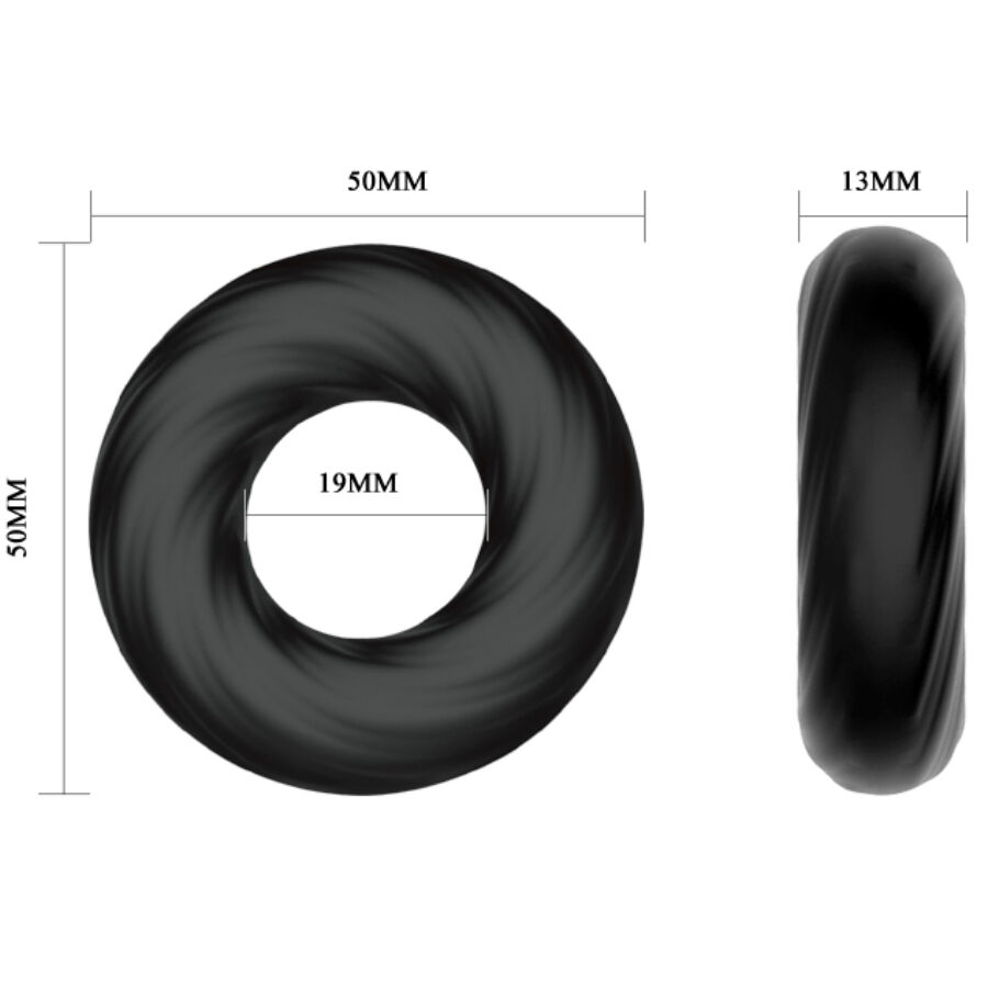 Bague en silicone spiralée — CRAZY BULL