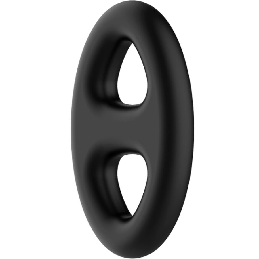Anneau double ovale en silicone — Crazy Bull