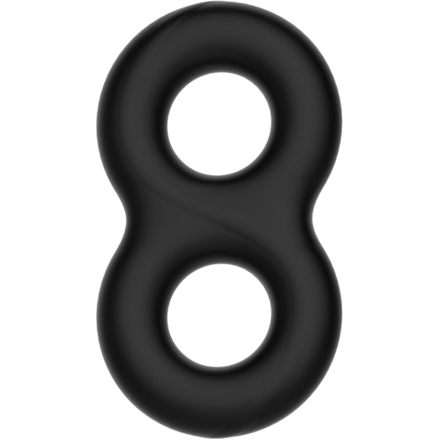 Bague double en silicone Infinity — CRAZY BULL