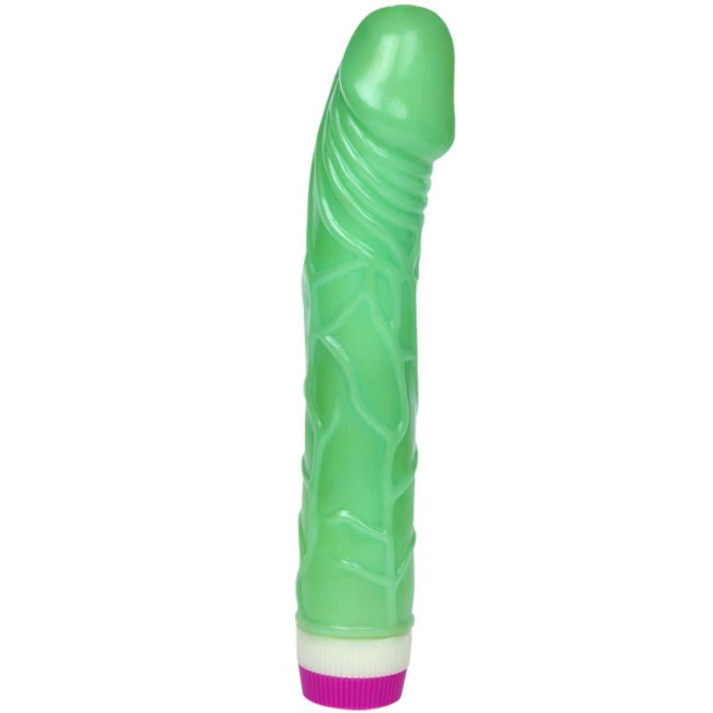 Vibrateur vague de plaisir vert 23 cm — BAILE VIBRATORS