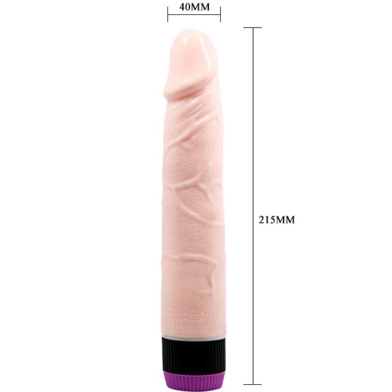 Vibrateur réaliste puissant Adour Club 21,5 cm — BAILE