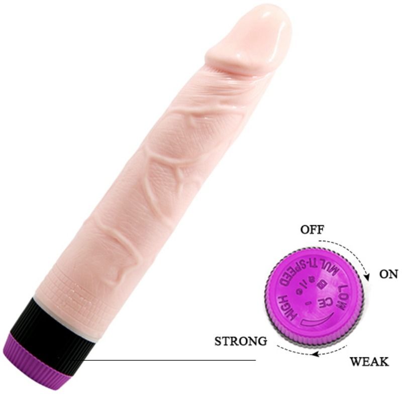 Vibrateur réaliste puissant Adour Club 21,5 cm — BAILE