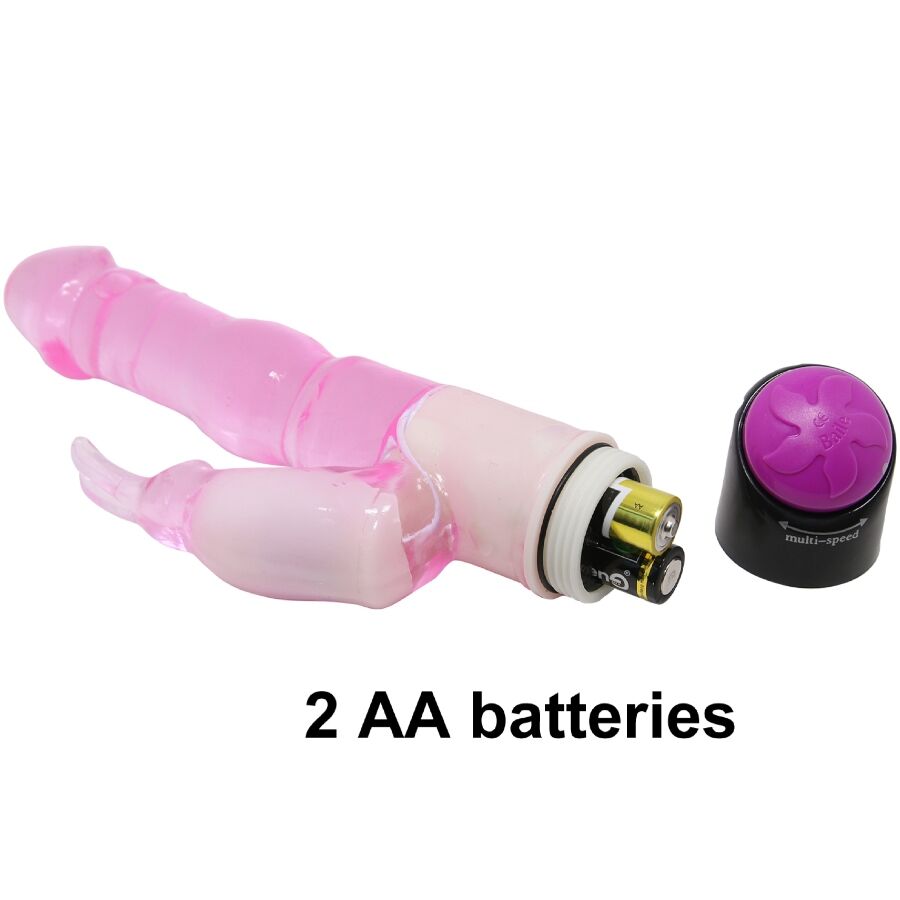 Vibromasseur lapin aux vagues de plaisir 23 cm — BAILE VIBRATORS