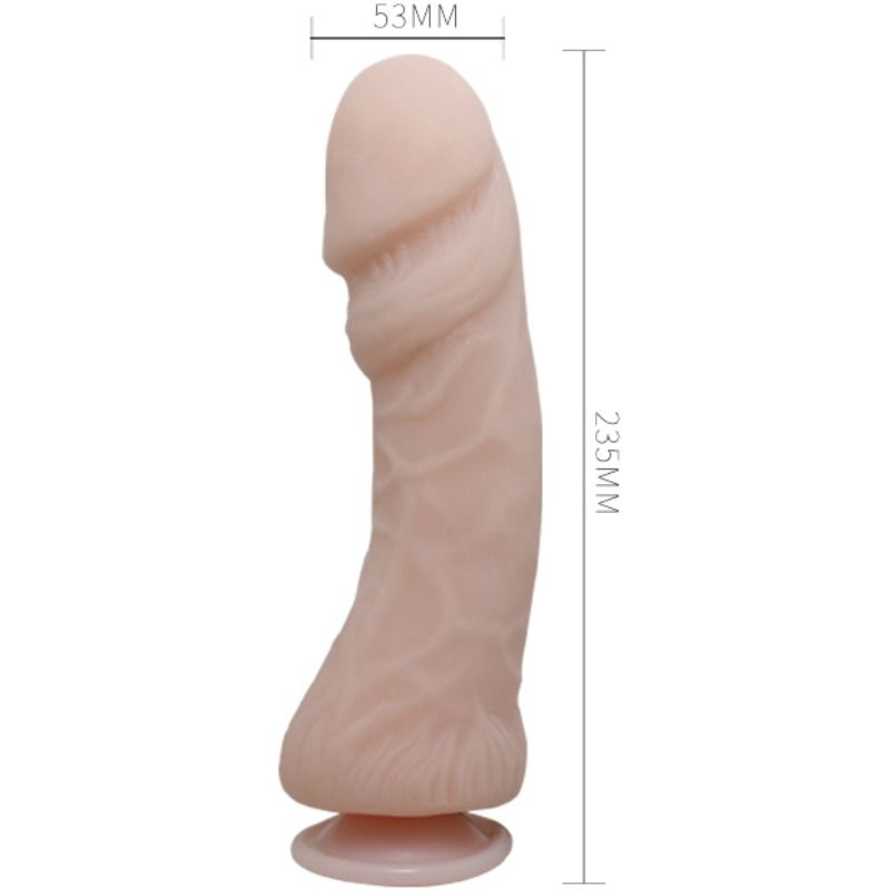 Gode réaliste naturel à ventouse 23,5 cm — BAILE DILDOS