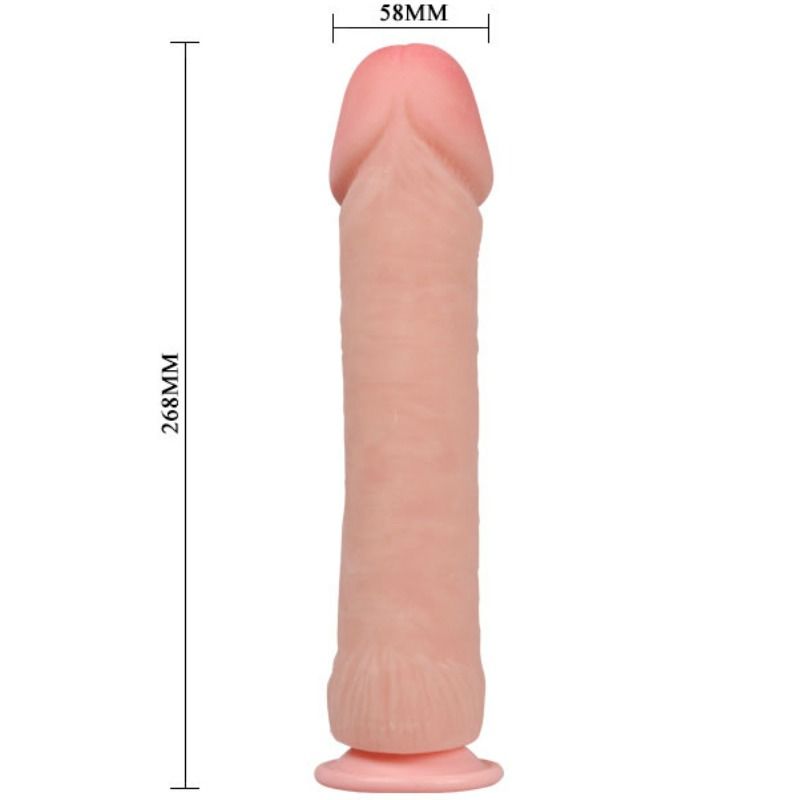 Gode réaliste naturel extra-large 26 cm — BAILE DILDOS