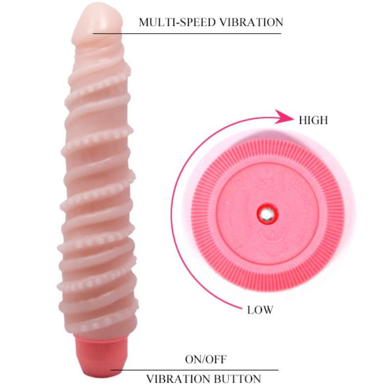Vibrateur spirale sensuelle flexible — BAILE VIBRATORS