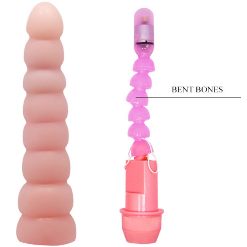 Vibrateur flexible à ondulations sensuelles — BAILE