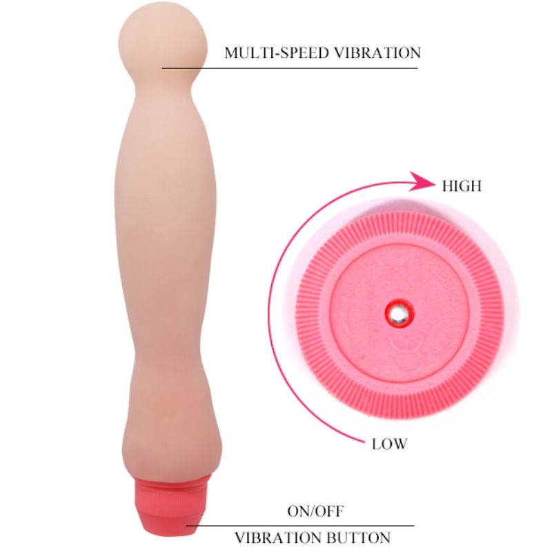 Vibrateur flexible à colonne vertébrale 22 cm — Baile Vibrators