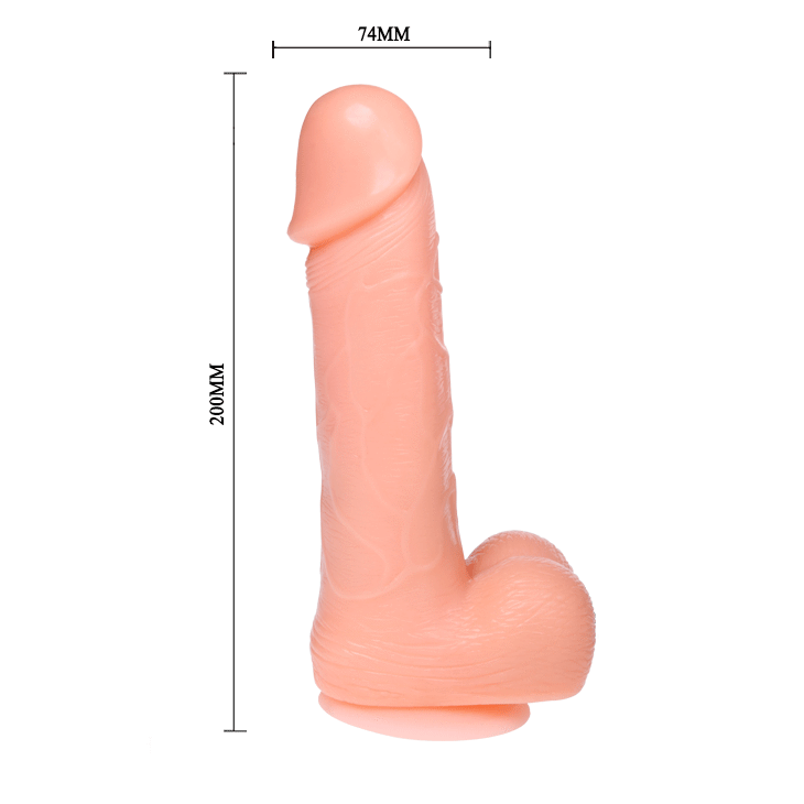 Vibromasseur réaliste vibrant et rotatif — BAILE