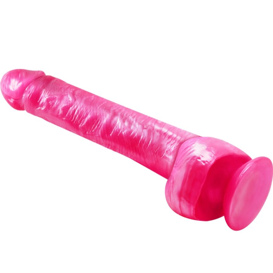Gode réaliste rose avec ventouse — BAILE DILDOS