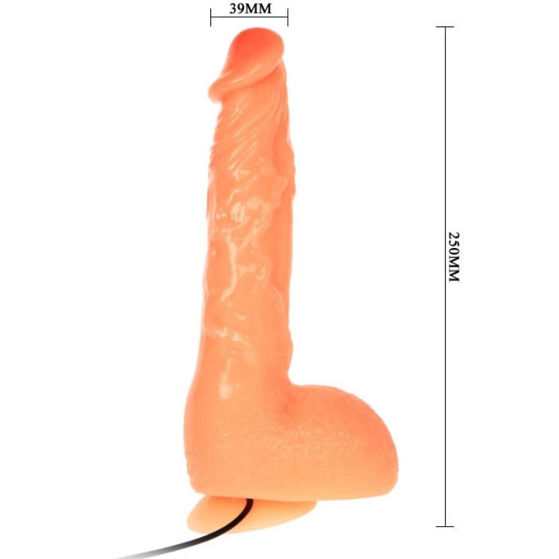 Gode vibrant réaliste avec télécommande — BAILE VIBRATORS