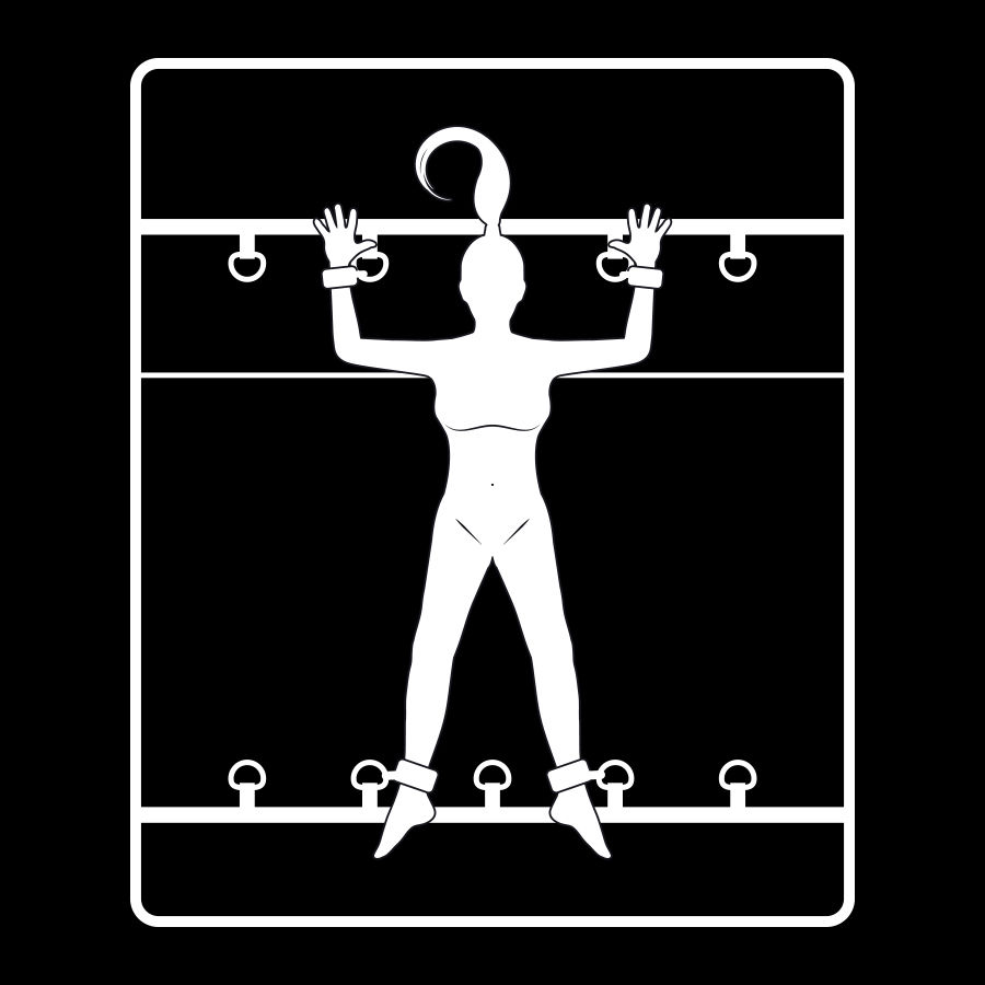 Ensemble de liens de lit de luxe avec doublure en néoprène — FETISH SUBMISSIVE BONDAGE