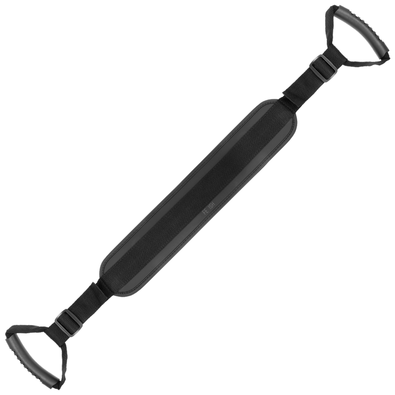Harnais de soumission style chien doublé néoprène — FETISH SUBMISSIVE BONDAGE