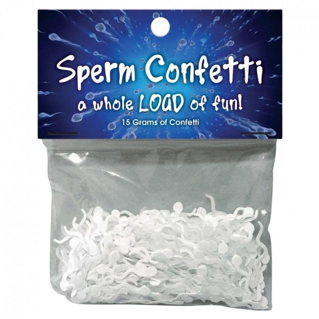 Confettis coquins en forme de sperme — KHEPER GAMES