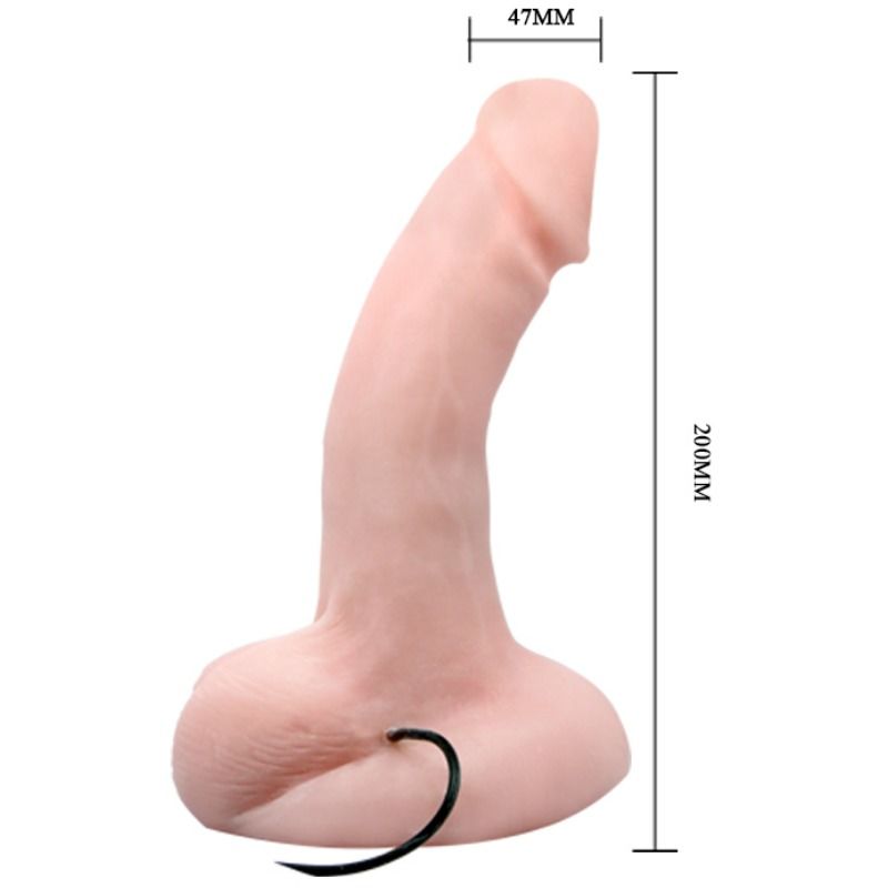 Gode vibrant réaliste avec rotation — BAILE VIBRATORS