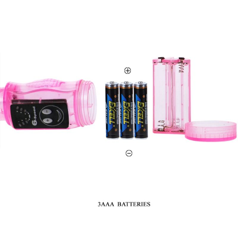 Stimulateur triple torsion rose — BAILE STIMULATING