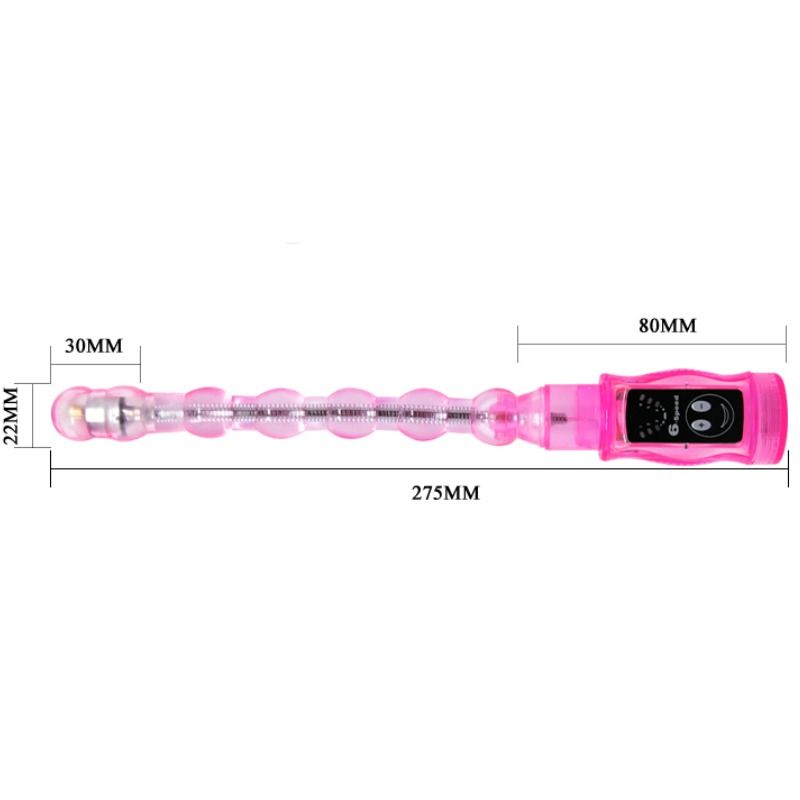 Stimulateur triple torsion rose — BAILE STIMULATING