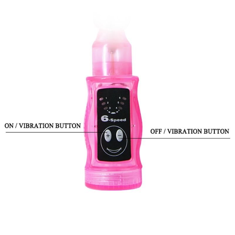 Stimulateur triple torsion rose — BAILE STIMULATING