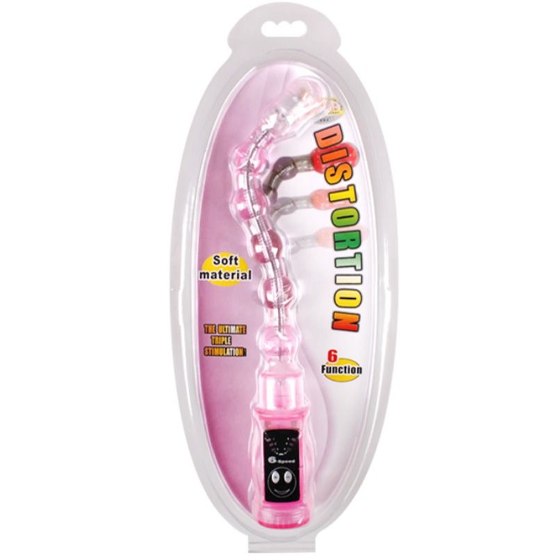 Stimulateur triple torsion rose — BAILE STIMULATING