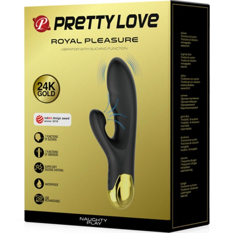 Stimulateur intelligent vibration et succion — PRETTY LOVE SMART