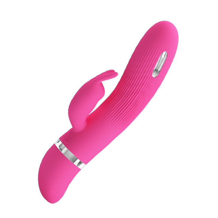 Vibromasseur lapin avec stimulation électrique — PRETTY LOVE FLIRTATION