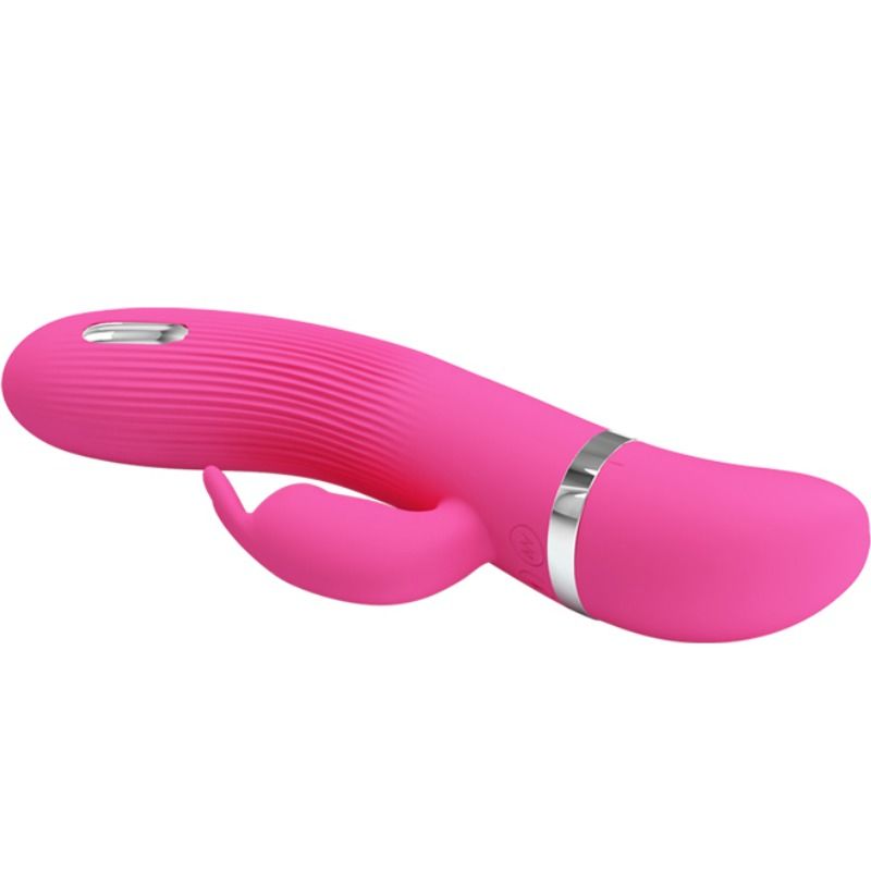 Vibromasseur lapin avec stimulation électrique — PRETTY LOVE FLIRTATION