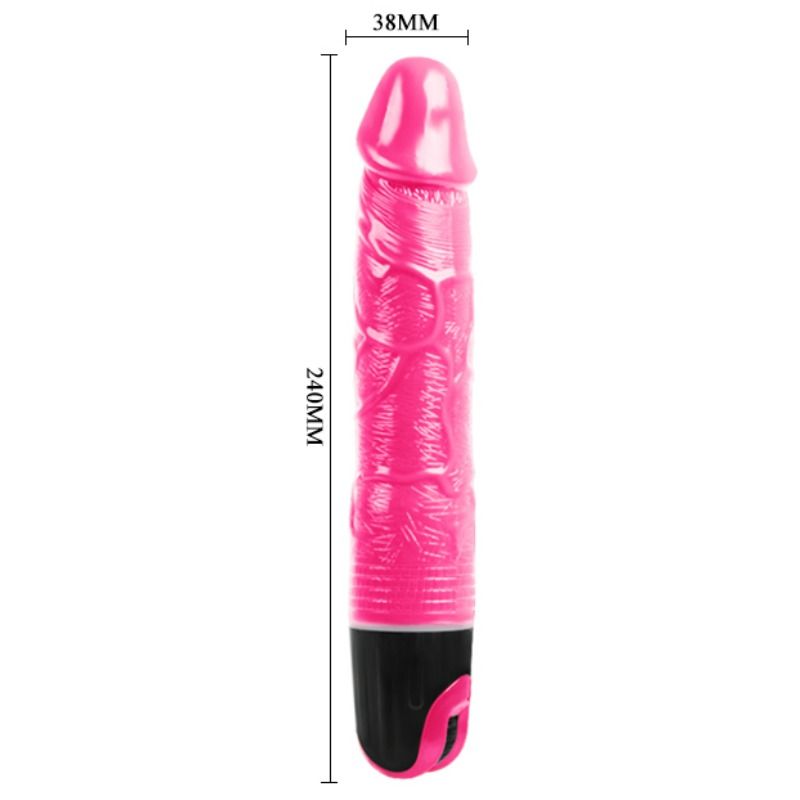 Vibrateur multi-vitesses rose — BAILE