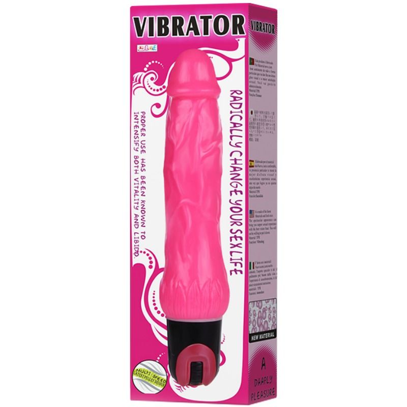 Vibrateur multi-vitesses texturé et veiné — BAILE