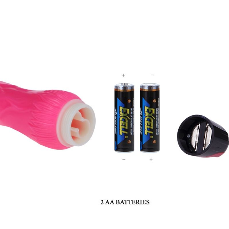 Vibrateur multi-vitesses texturé et veiné — BAILE