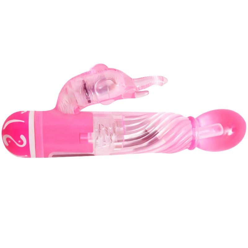 Vibrateur lapin multivitesse avec stimulateur — BAILE VIBRATORS