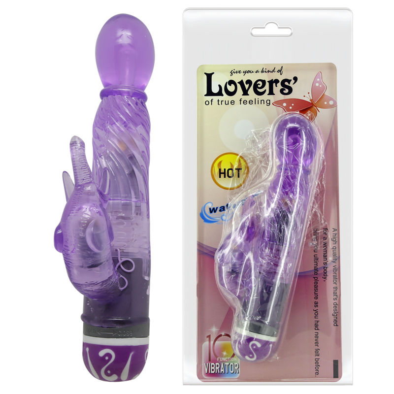 Stimulateur lapin vibrant multivitesse — BAILE VIBRATORS
