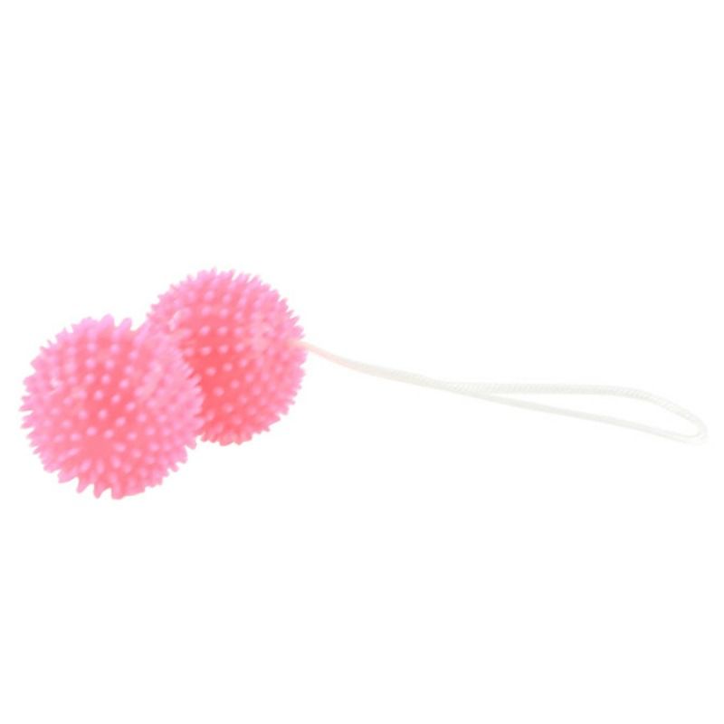 Boules de geisha texturées rose intense — BAILE STIMULATING