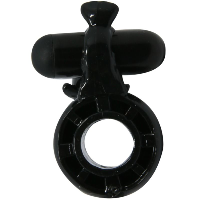 Anneau vibrant doux avec stimulateur clitoris dauphin — BAILE FOR HIM