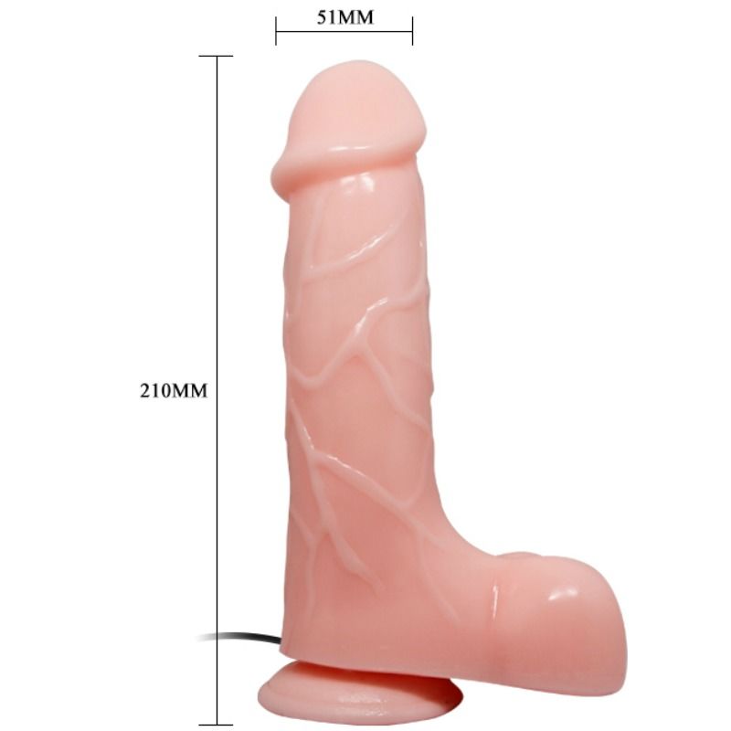 Vibrateur réaliste Barbara 21 cm — BAILE