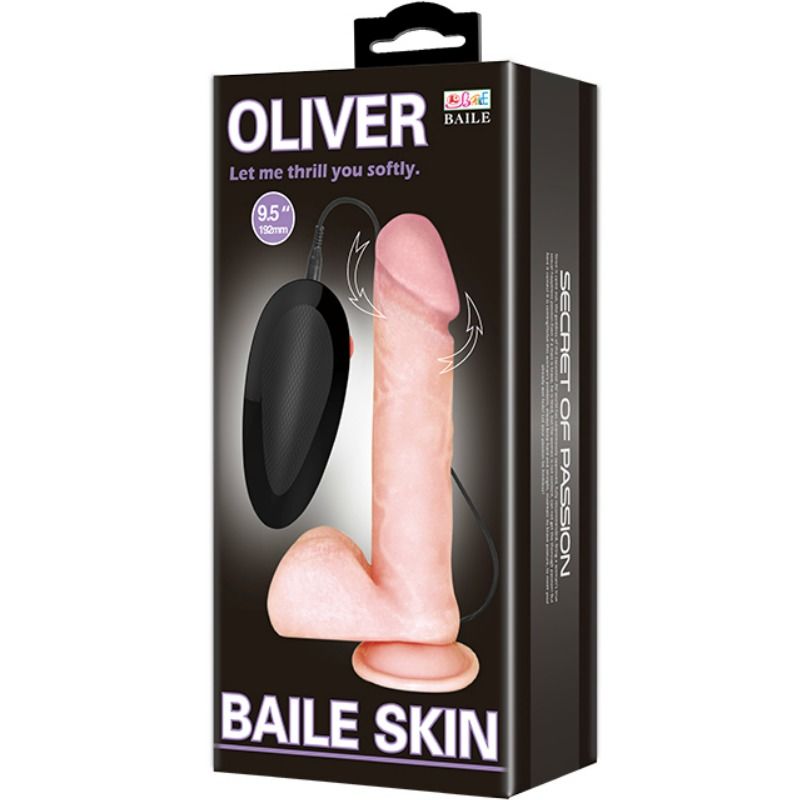 Vibrateur réaliste Oliver à rotation — BAILE