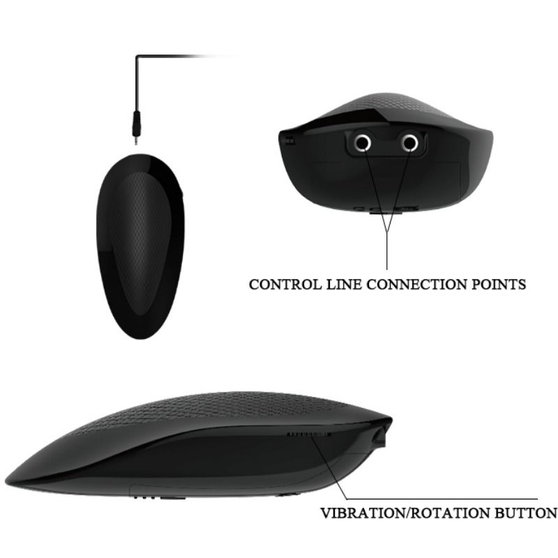 Vibrateur réaliste Oliver à rotation — BAILE
