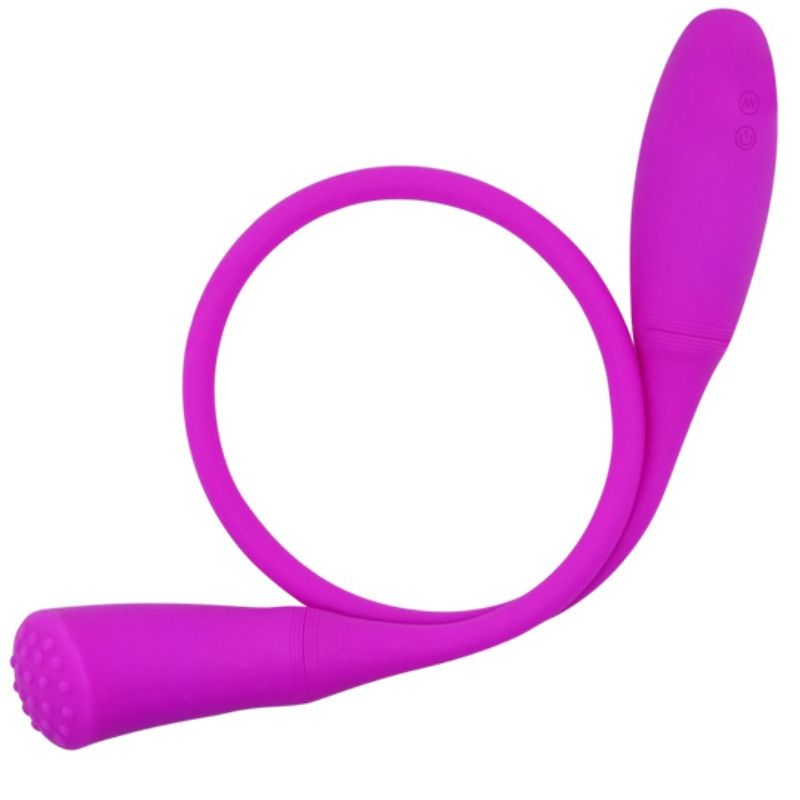 Vibrateur double stimulation flexible 2 moteurs — PRETTY LOVE SMART
