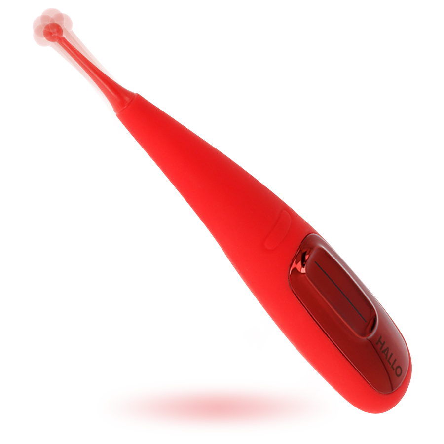 Stimulateur clitoridien de précision rouge — HALLO