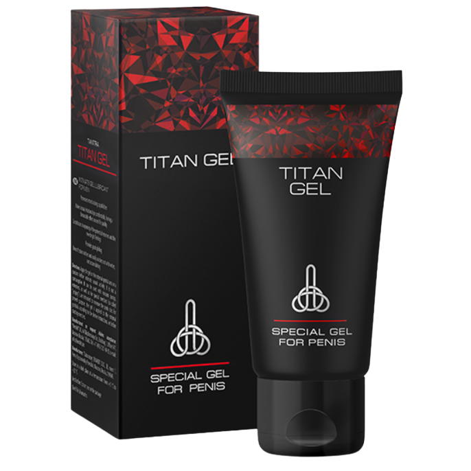 Gel de soin masculin aux actifs naturels — TITAN GEL