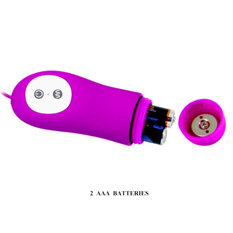 Double œuf vibrant à commande à distance — PRETTY LOVE FLIRTATION