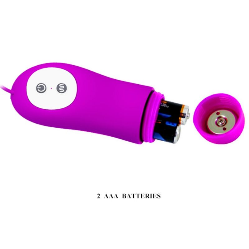 Œuf vibrant double stimulation Eunice — PRETTY LOVE FLIRTATION