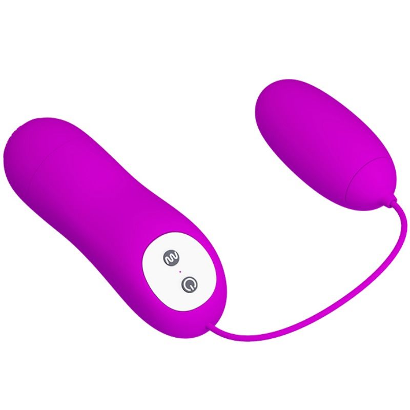 Œuf vibrant double stimulation Eunice — PRETTY LOVE FLIRTATION