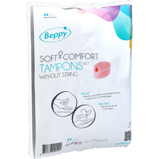 Tampons souples confort humides — BEPPY