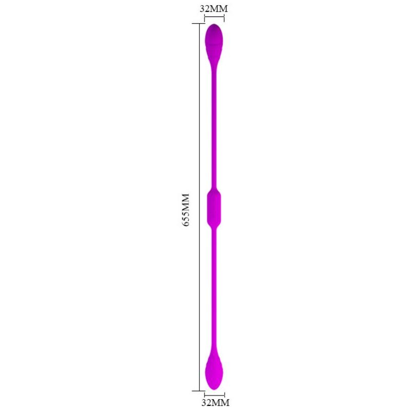 Fouet vibrant double moteur flexible — PRETTY LOVE SMART