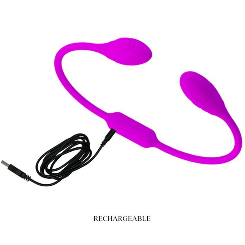 Fouet vibrant double moteur flexible — PRETTY LOVE SMART