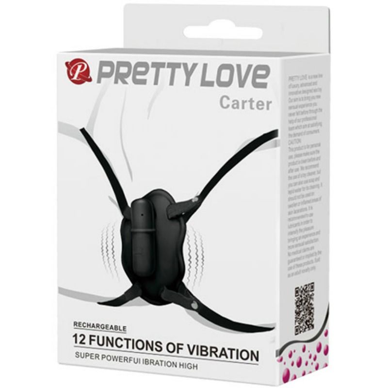 Harnais ceinture avec boule vibrante — PRETTY LOVE