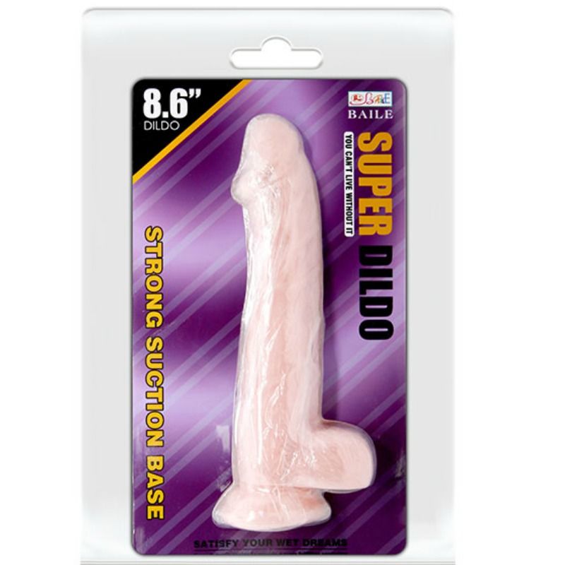 Gode réaliste à ventouse 22 cm — BAILE DILDOS