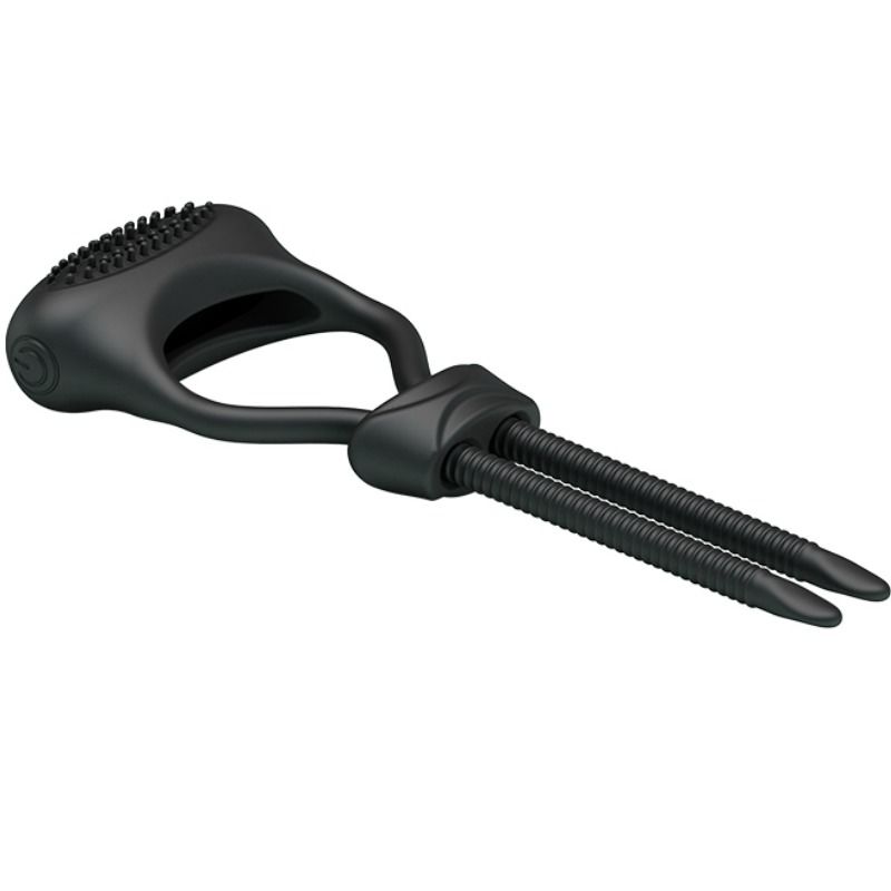 Anneau vibrant ajustable à double tentacule — PRETTY LOVE